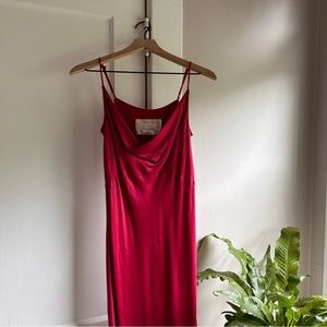 Anthropologie Pink Dress